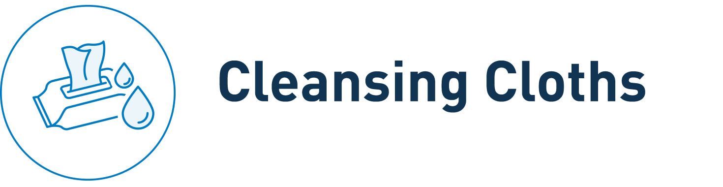 Cleansing cloths Cleansing cloths